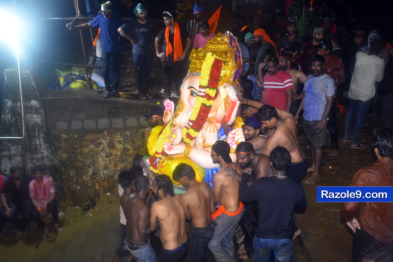 Razole Taluka Ganesh Nimajjanam